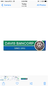 DAVIS BANCORP, INC. logo
